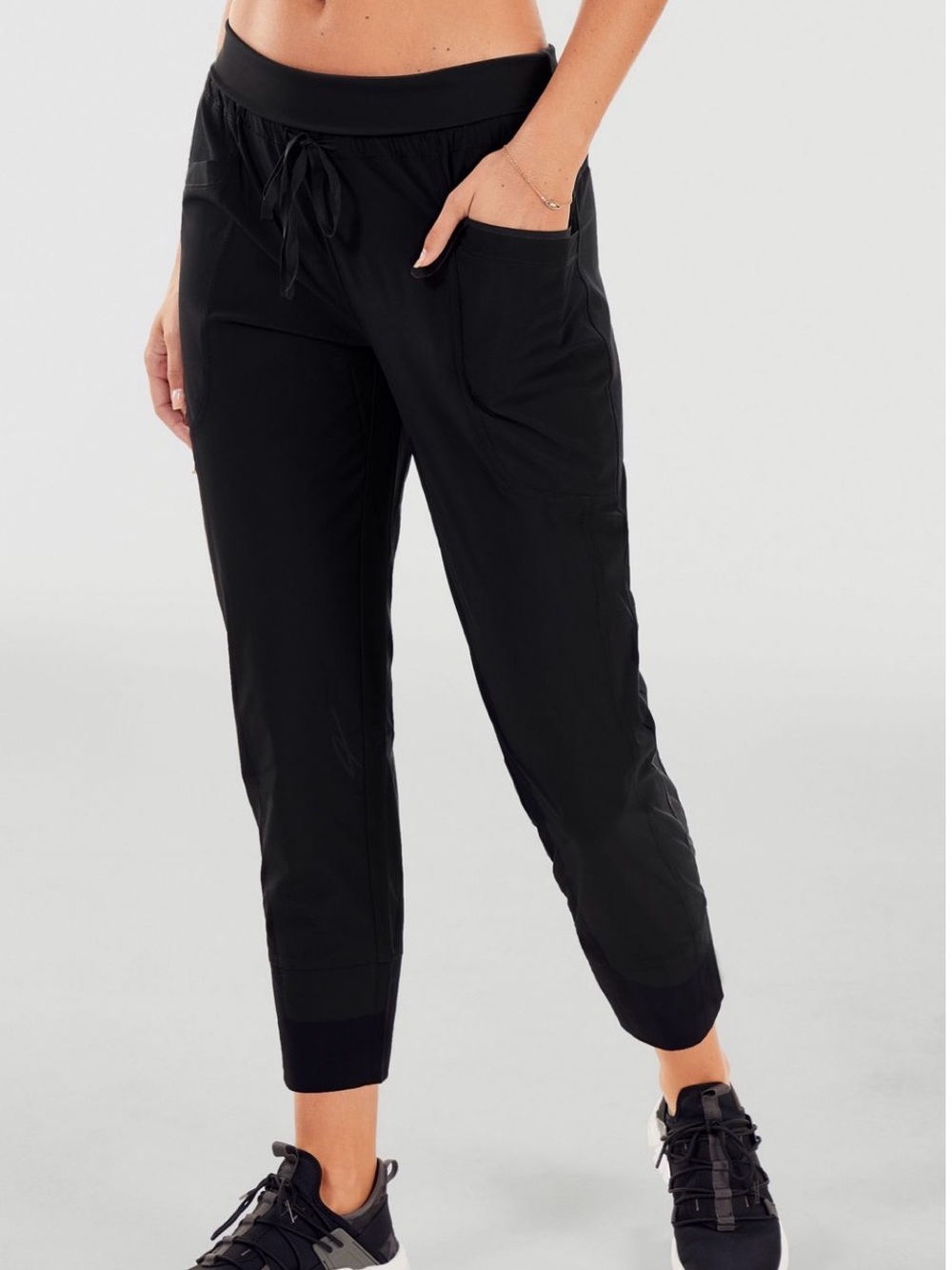 Fabletics Sleek Knit Drawstring Pants
Sz Small Athletic Athleisure Joggers Yoga